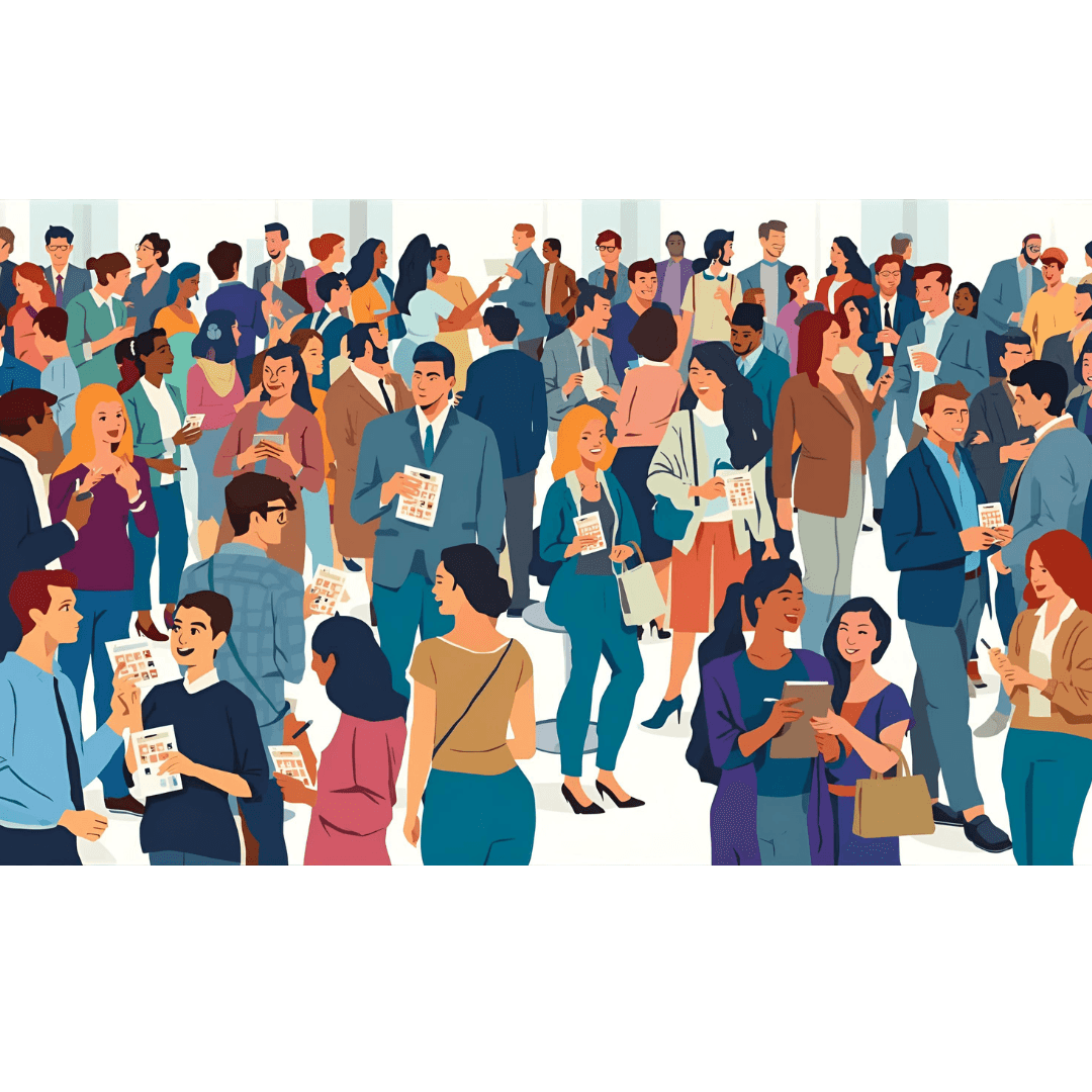 Human Bingo ice breaker game for networking