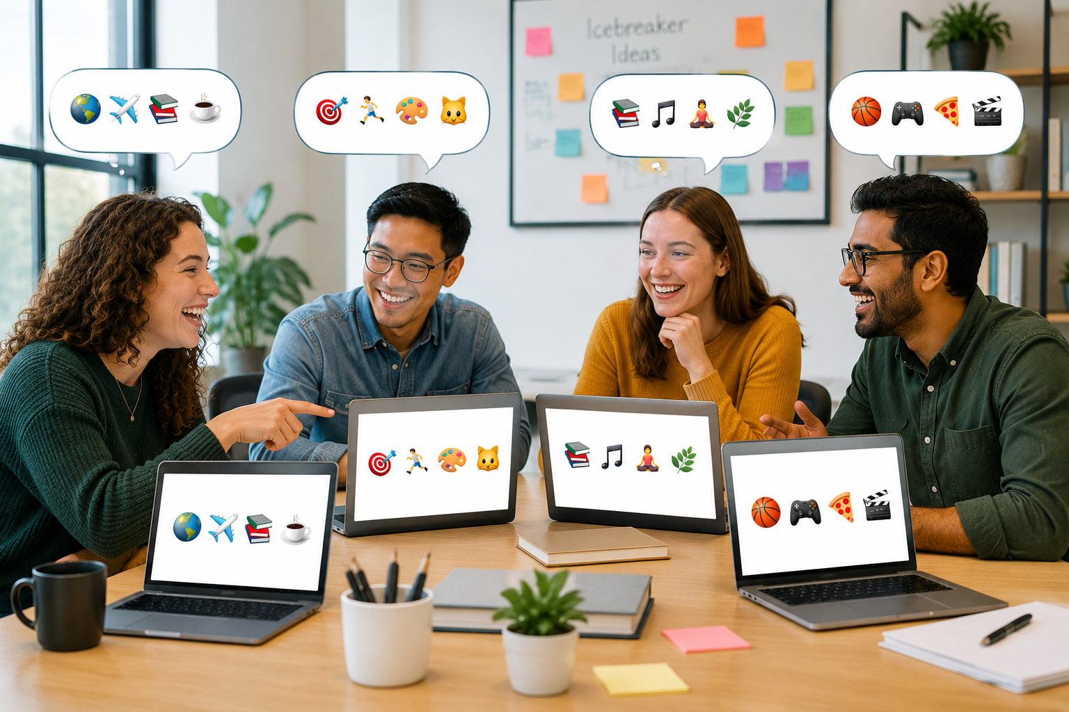 Emoji Introduction | Ice Breaker Games - Gameplay Scene