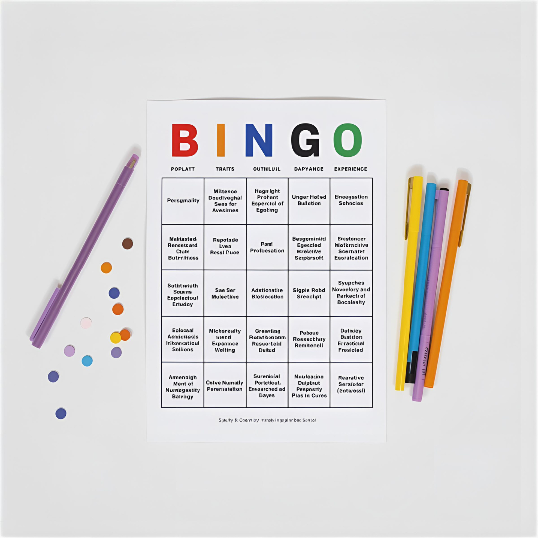 Human Bingo | Ice Breaker Games - Materials Needed