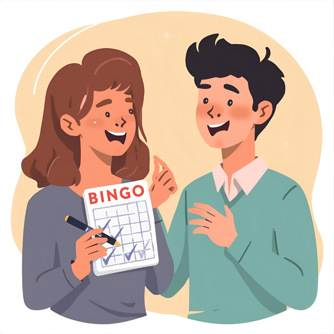 Human Bingo | Ice Breaker Games - Playing Scene